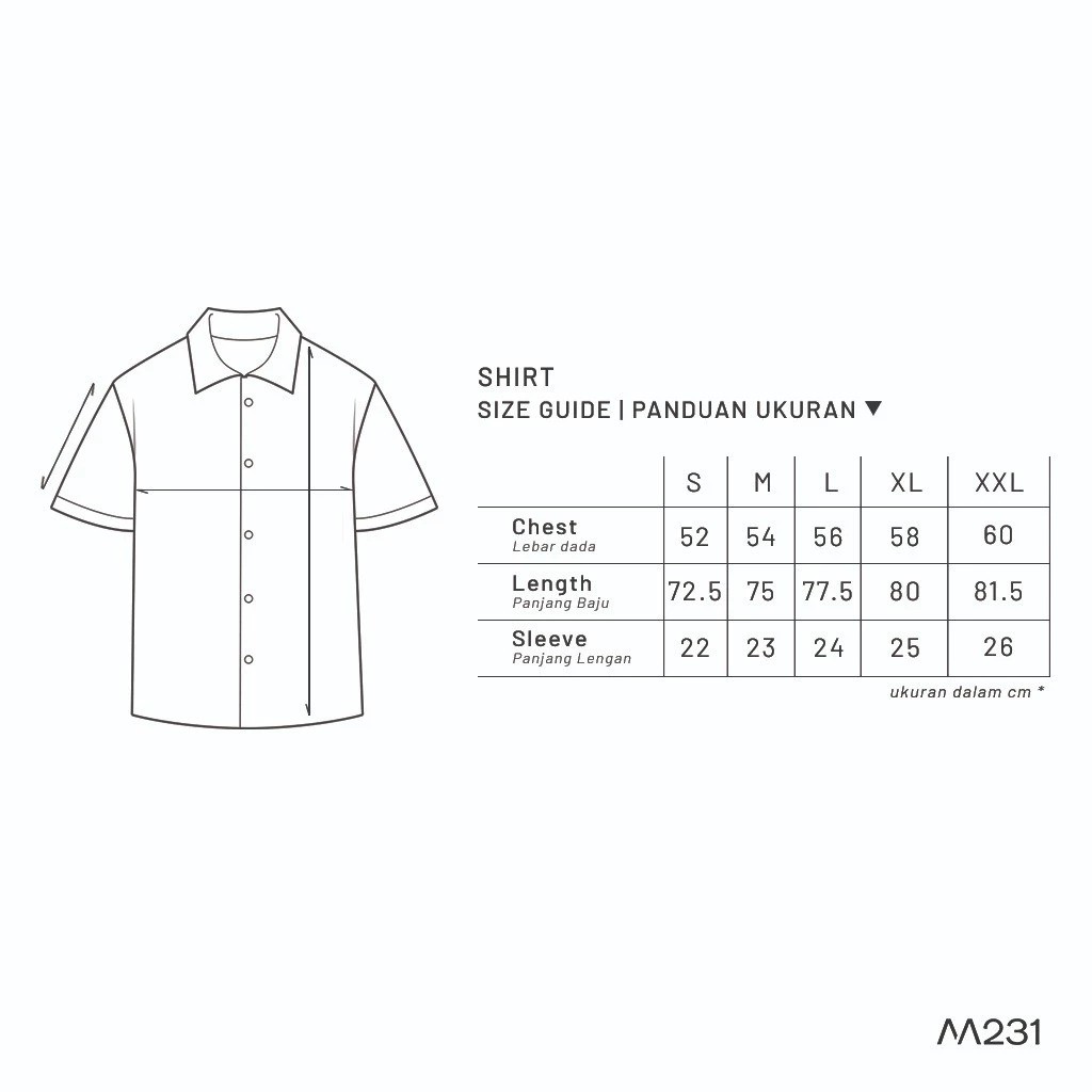 Multi Karya Garmentexindo M231 Kemeja Pria Printing Pendek Olive 1676