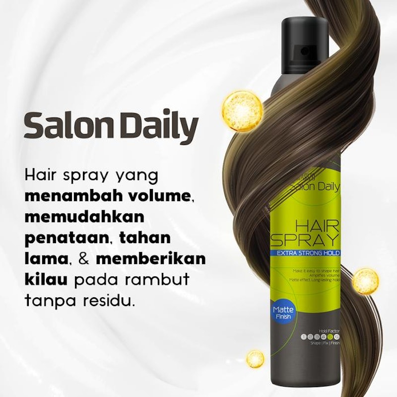 Salon Daily Hair Spray Extra Strong Hold 2