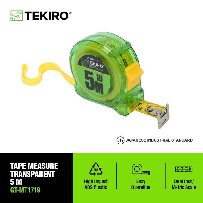 Tekiro Meteran Transparan 5 meter 3