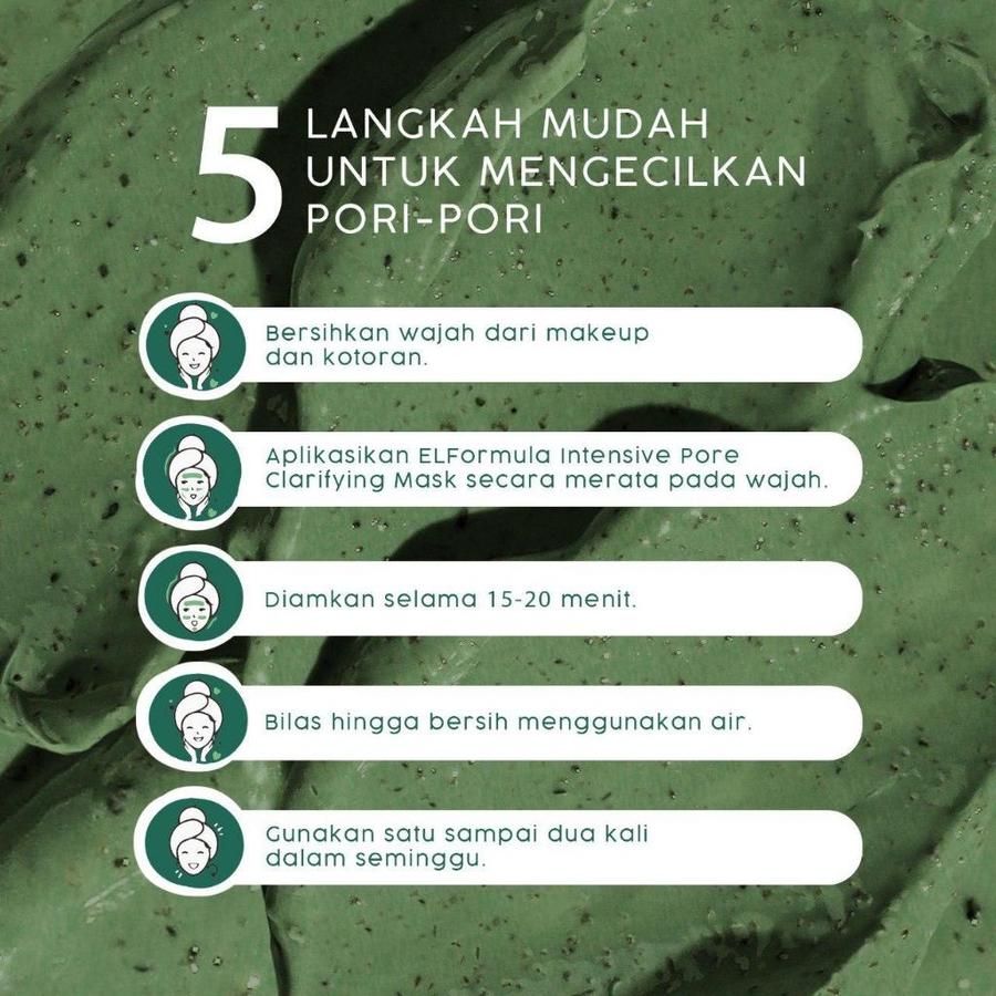 ELFORMULA Intensive Pore Clarifying Mugwort Mask 5