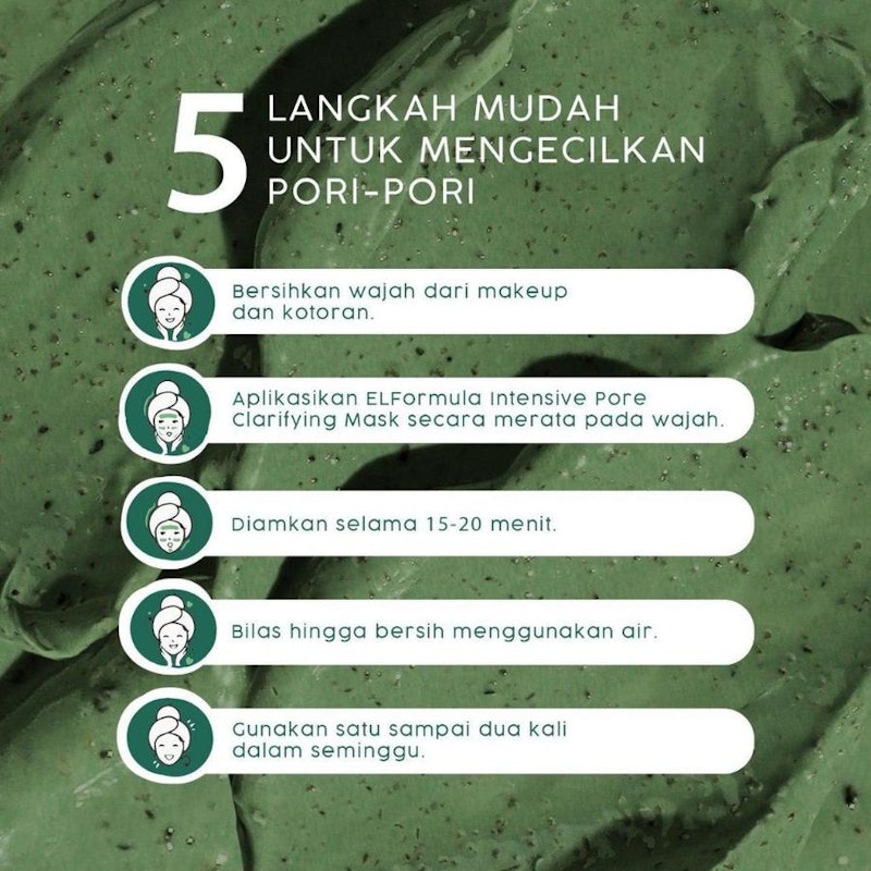 ELFORMULA Intensive Pore Clarifying Mugwort Mask 5
