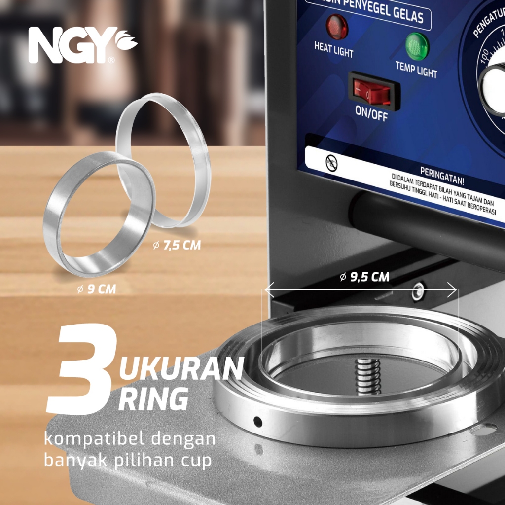  NGY Electronics Nagoya Plastic Cup Sealer  NGY-37CS