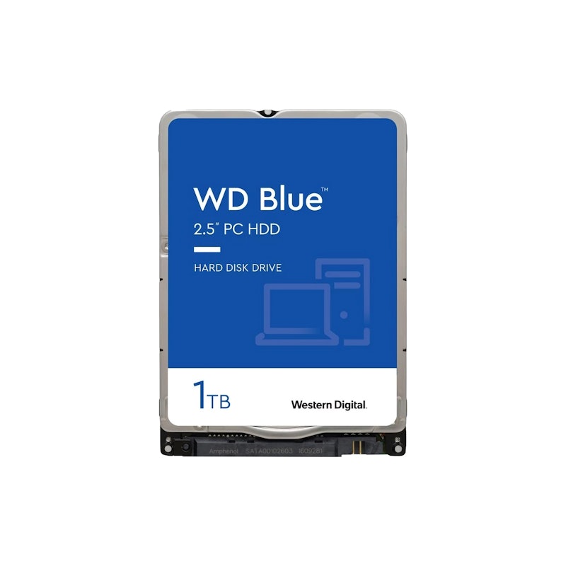 Western Digital Laptop Hard Drive WD Scorpio Blue 1 TB 1
