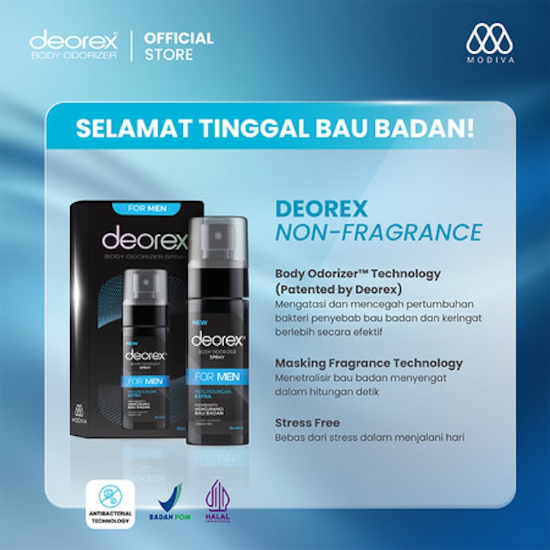 Deorex Body Odorizer Spray For Men 3