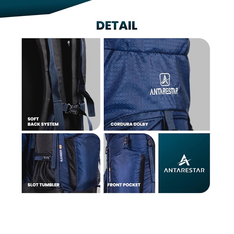 Antarestar Carrier Backpack Ranger 65L 3