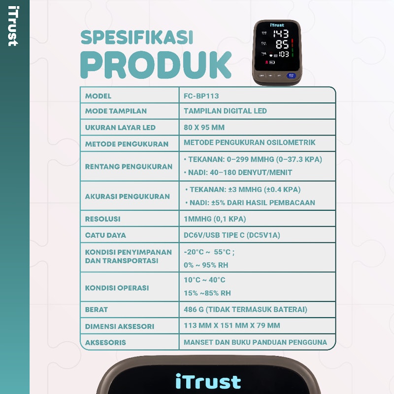 iTrust Tensimeter Digital 5