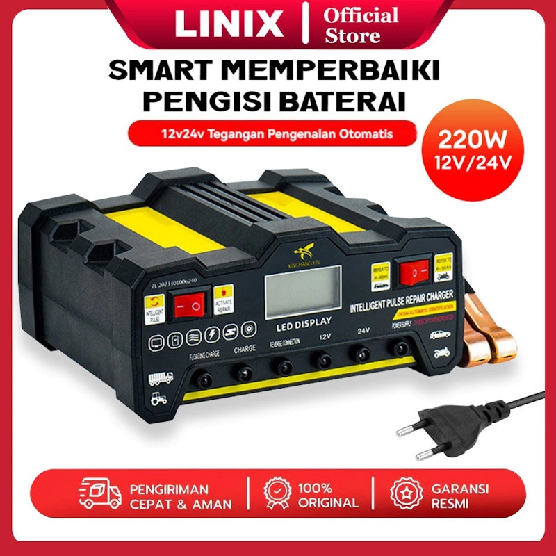 Linix Automatic Fast Smart Charger 12V 5