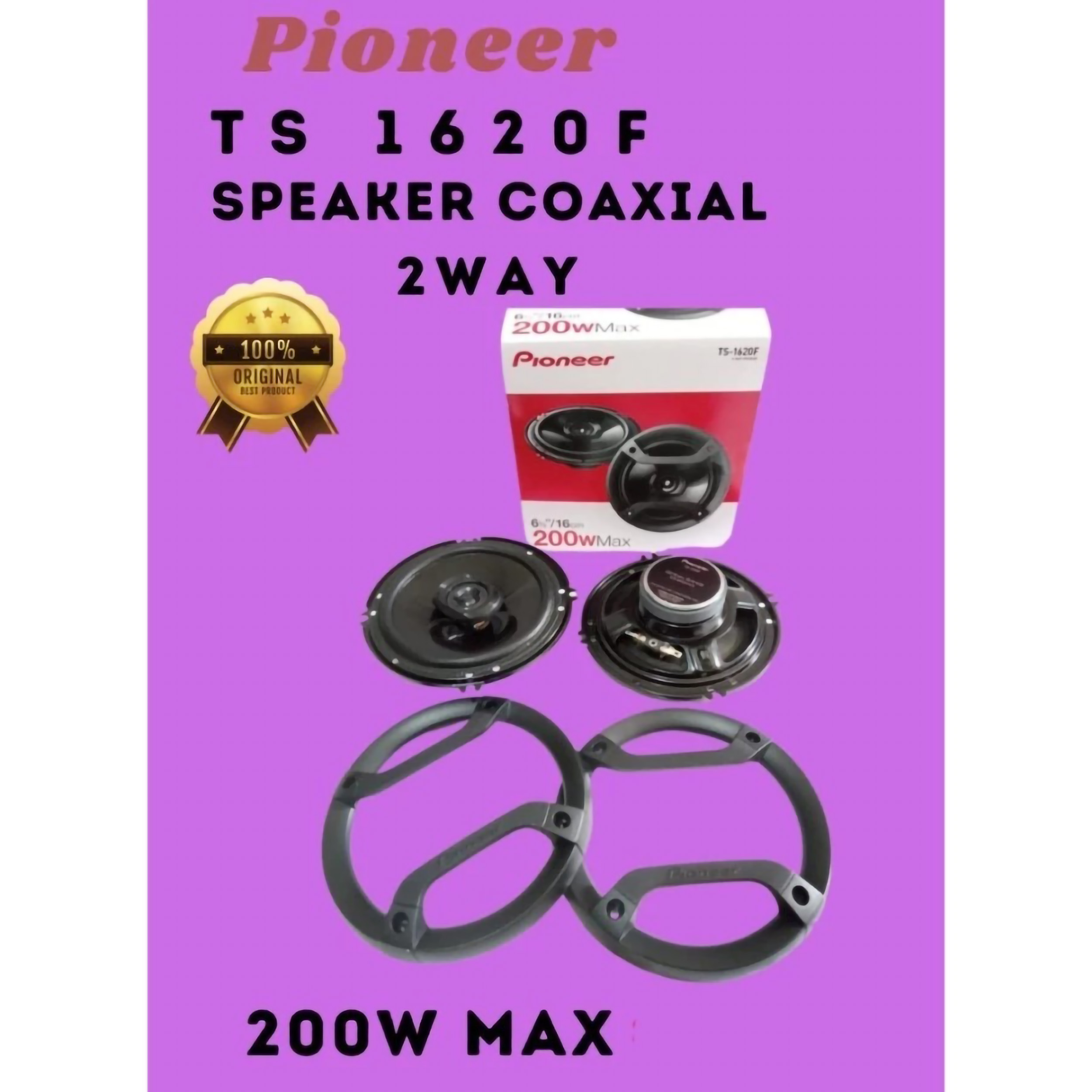 Pioneer  Speaker mobil  TS 1620F