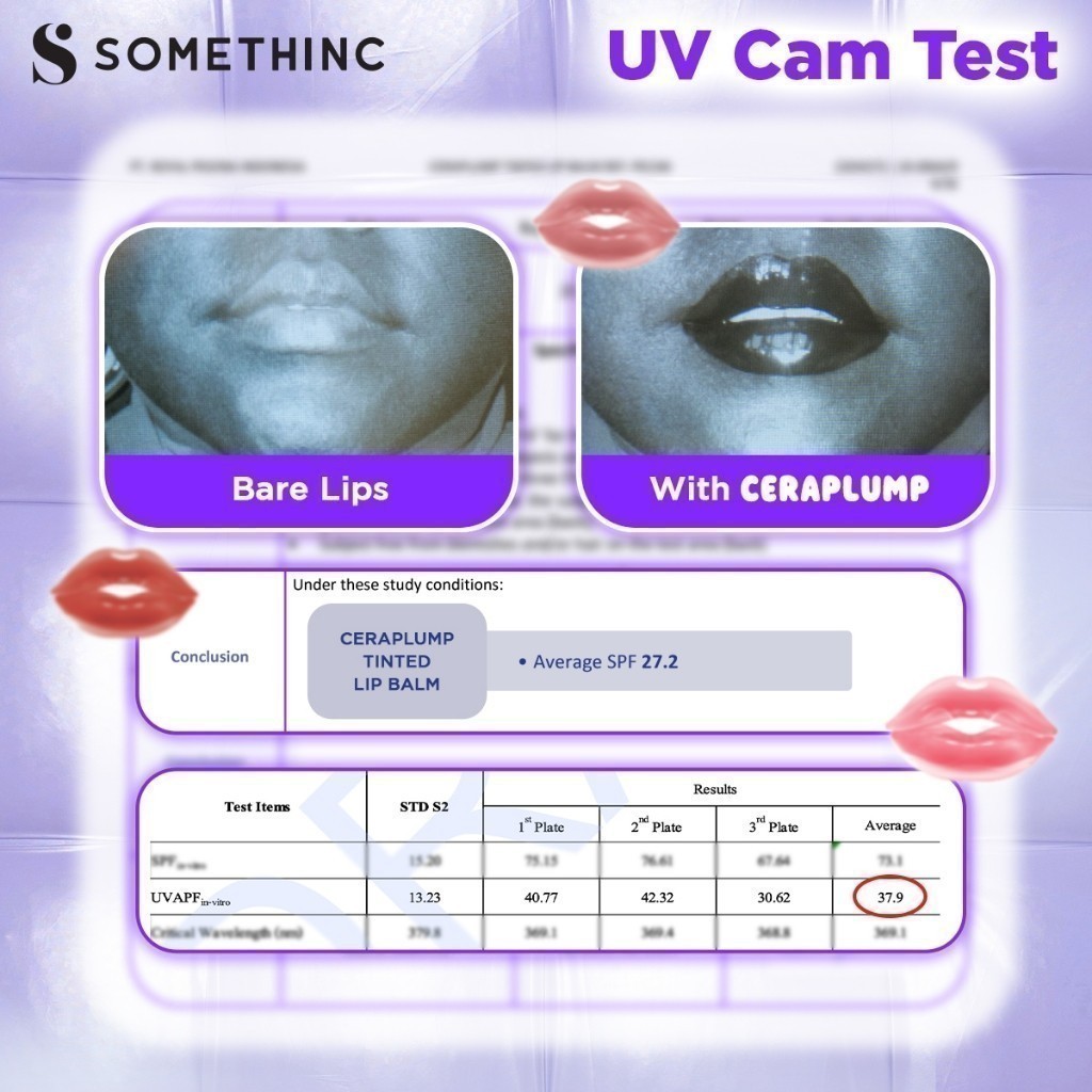 Royal Pesona Indonesia SOMETHINC Ceraplump Tinted Lip Balm SPF 25 PA++++ 02 Sorbet