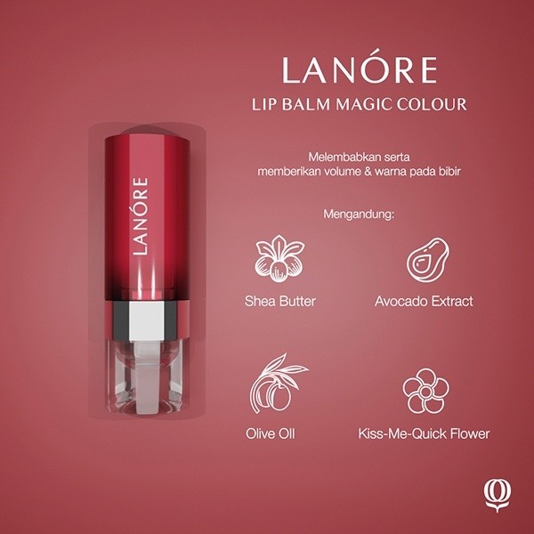 Surya Dermato Medica Laboratories LANŌRE Magic Color Lip Balm 