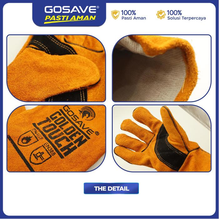 Gosave Golden Touch Sarung Tangan Las