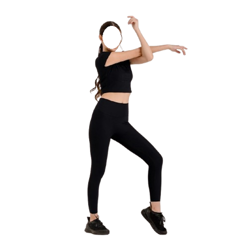 HAPPYFIT Crop Top Ribbed 4