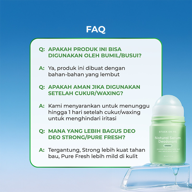 Stuck on Me Natural Serum Deodorant  5