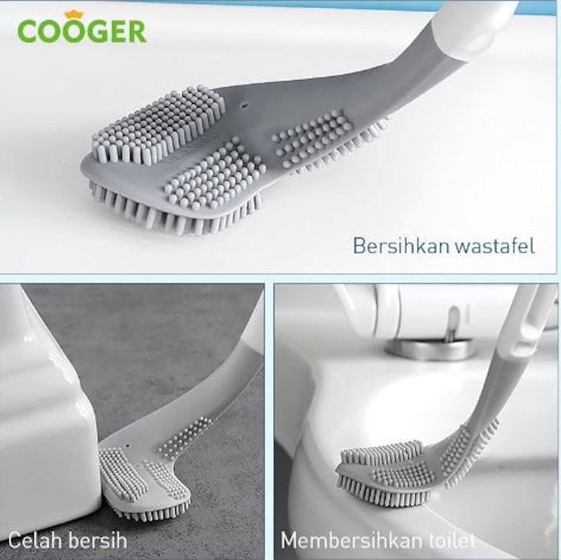Sikat Toilet WC Silikon Elastis 5