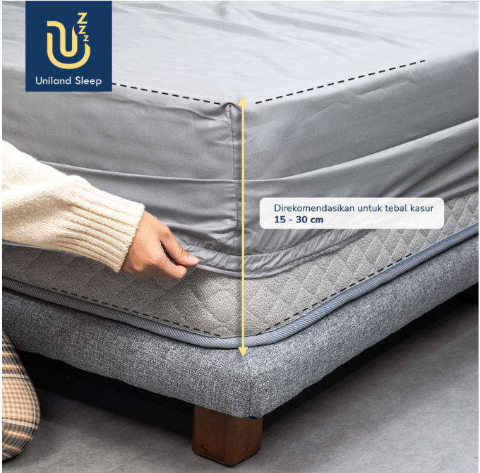 Quantum Tosan Internasional Uniland Sleep Lumi Bed Sheet 