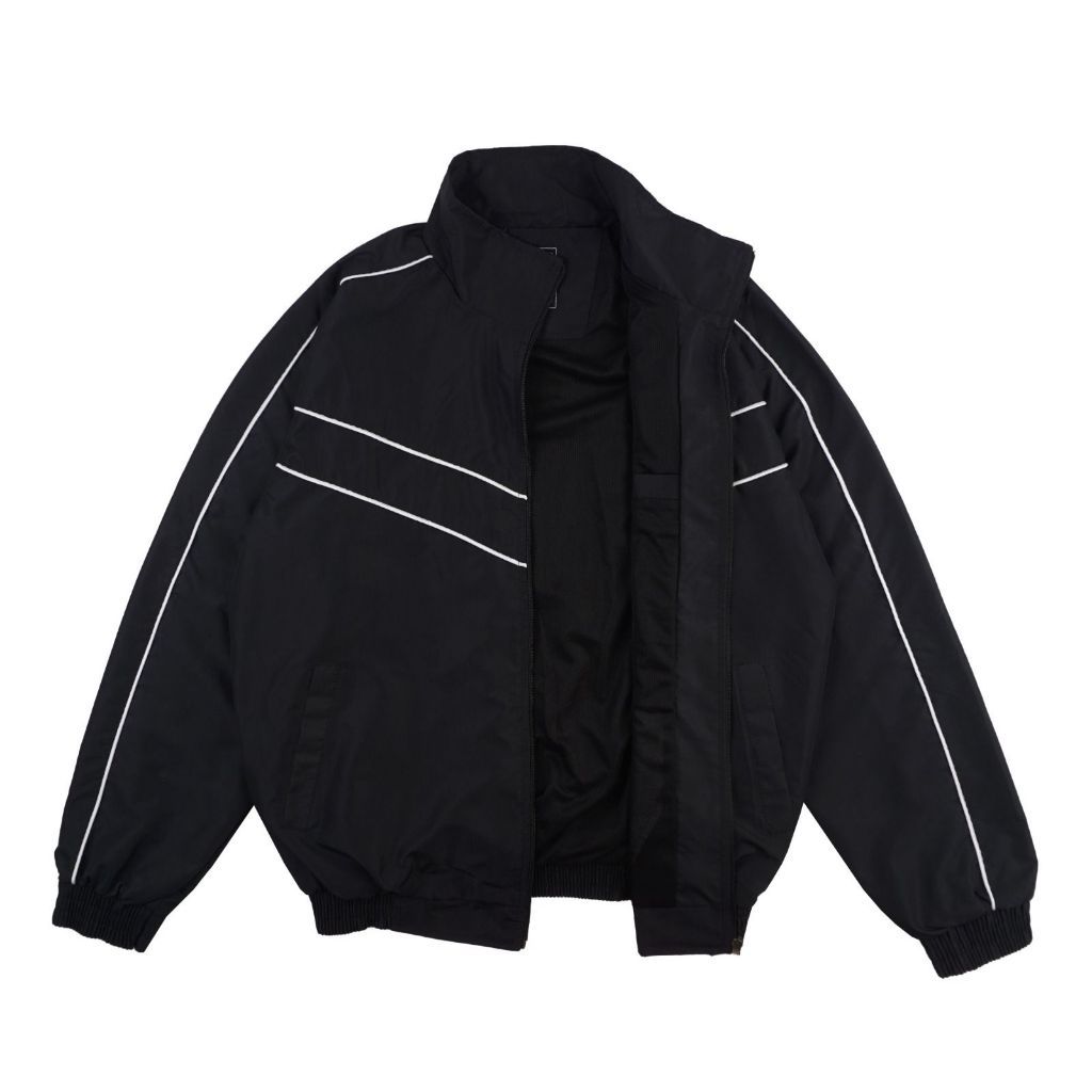 Westgods Jaket Tracksuit Tracktop Windbreaker Bahan Parasut Track Swiss