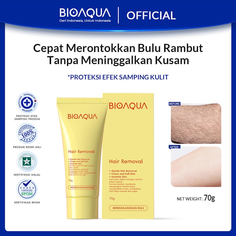 Bioaqua Hair Removal Moisturizing Cream 5