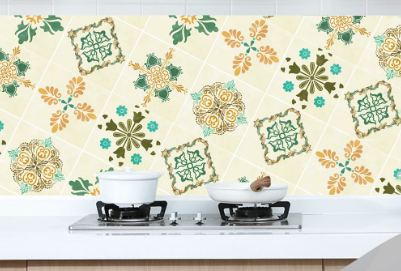 Wallpaper Sticker Waterproof/Fireproof/Oilproof 2