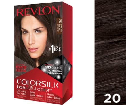 ColorSilk Beautiful Color Hair Color ｜ Brown Black (20)
