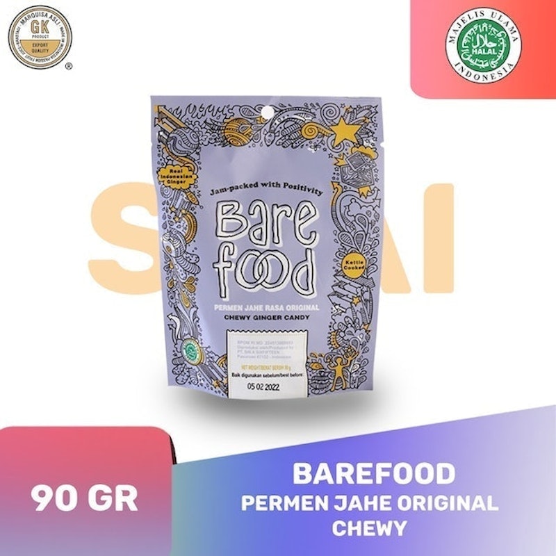 Bare Food Chewy Ginger Candy 3