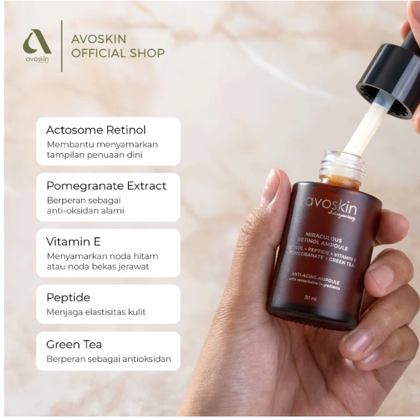 AVO Innovation Technology Avoskin Miraculous Retinol Ampoule