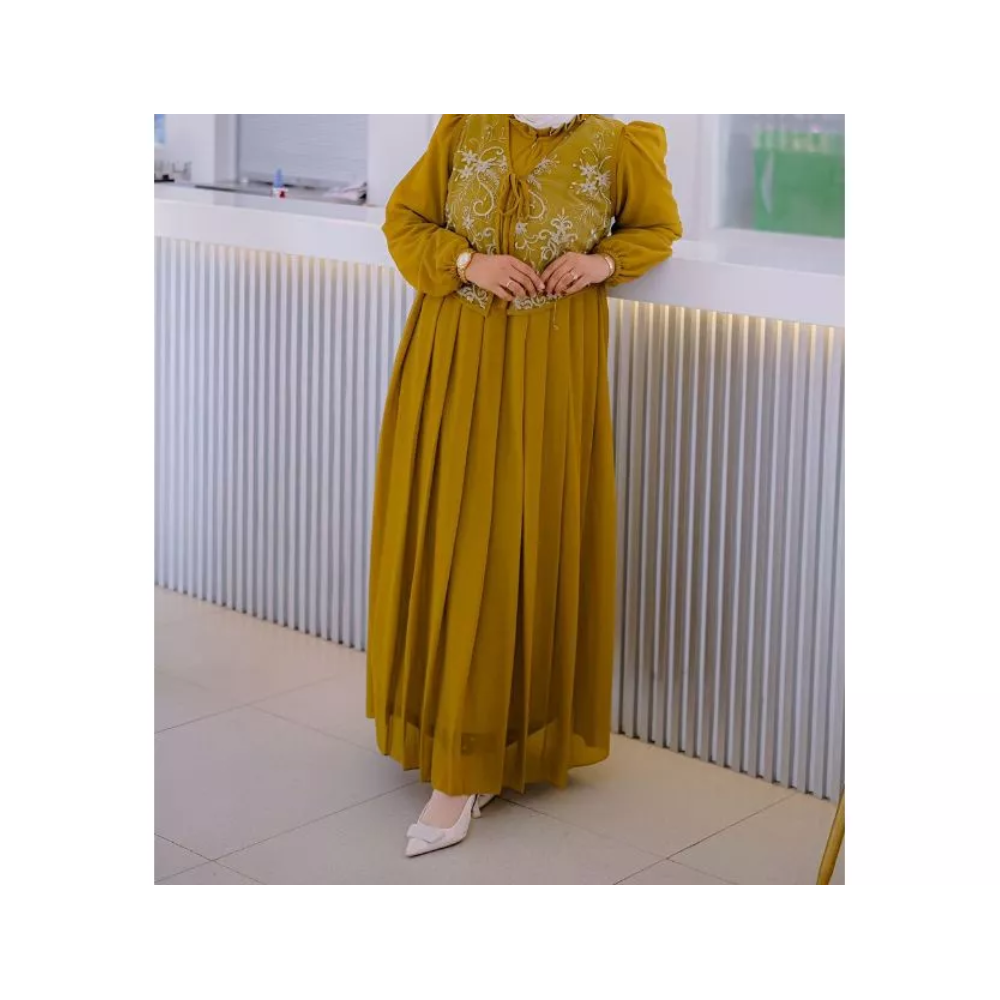  Arnufi Gamis Ceruty Polos Arsyila