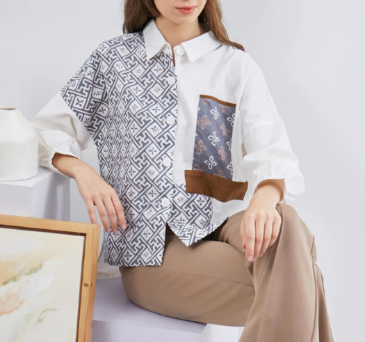 Nusantara Nayara Jiso Blouse Batik