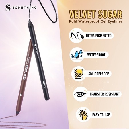 Royal Pesona Indonesia SOMETHINC Velvet Sugar Kohl Waterproof Gel Eyeliner