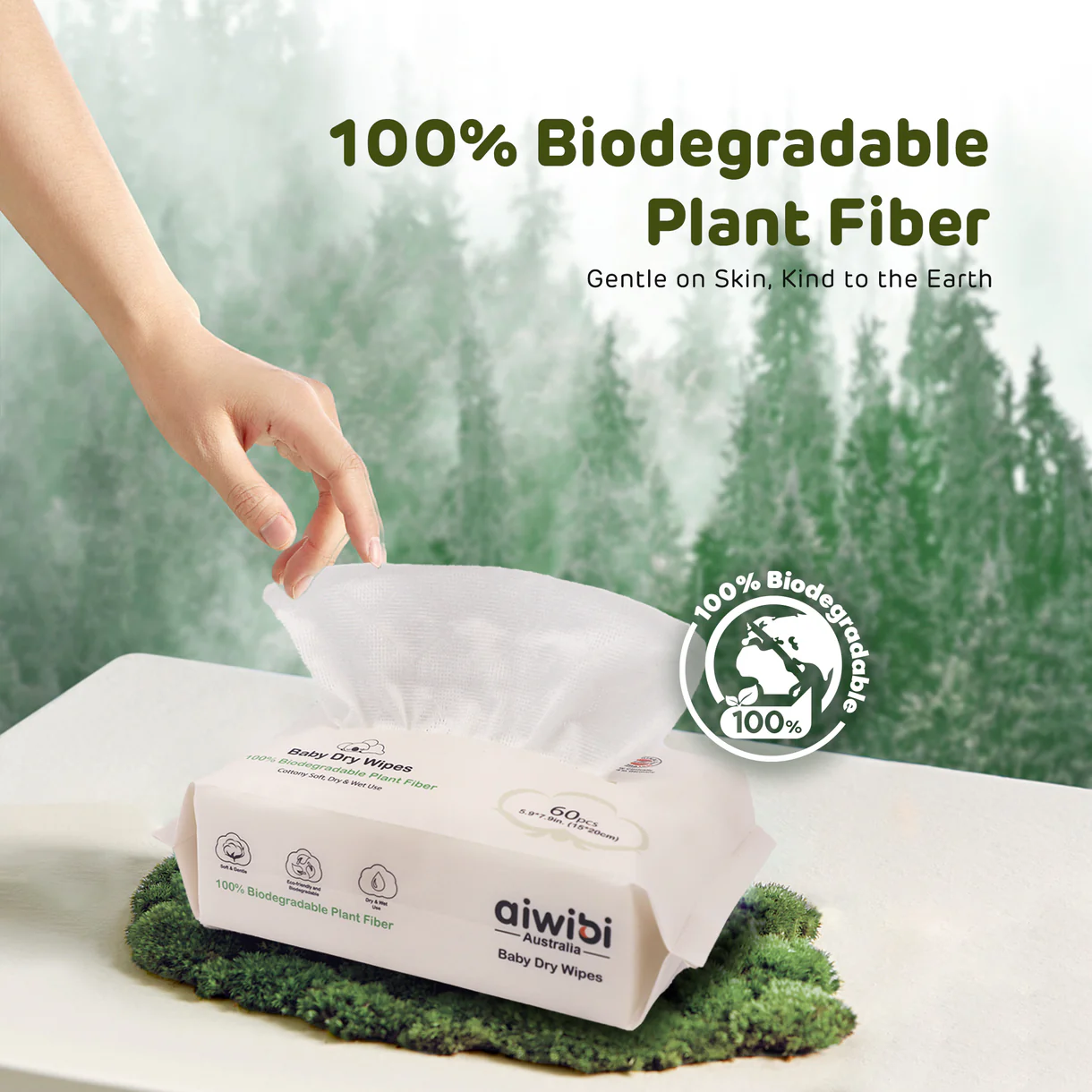 Wibi Artha Jaya  aiwibi Baby Dry Wipes 