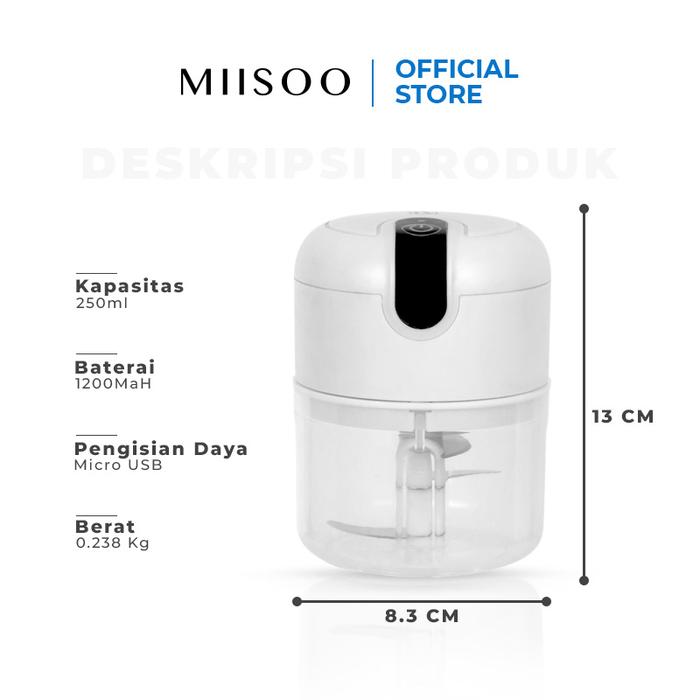  MIISOO Mini Chopper Portable