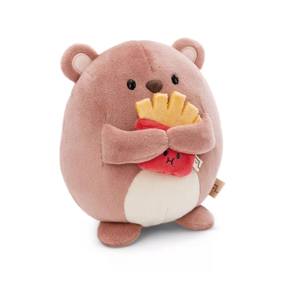 NICI Boneka My Mochi Bear Nomo with French Fries 3