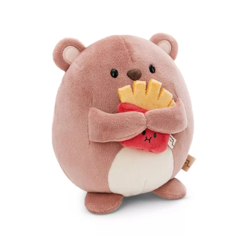 NICI Boneka My Mochi Bear Nomo with French Fries 3