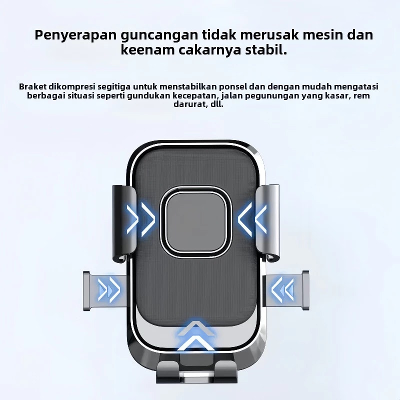 RCCOR Motorcycle Phone Holder Bracket Kaca Spion 3