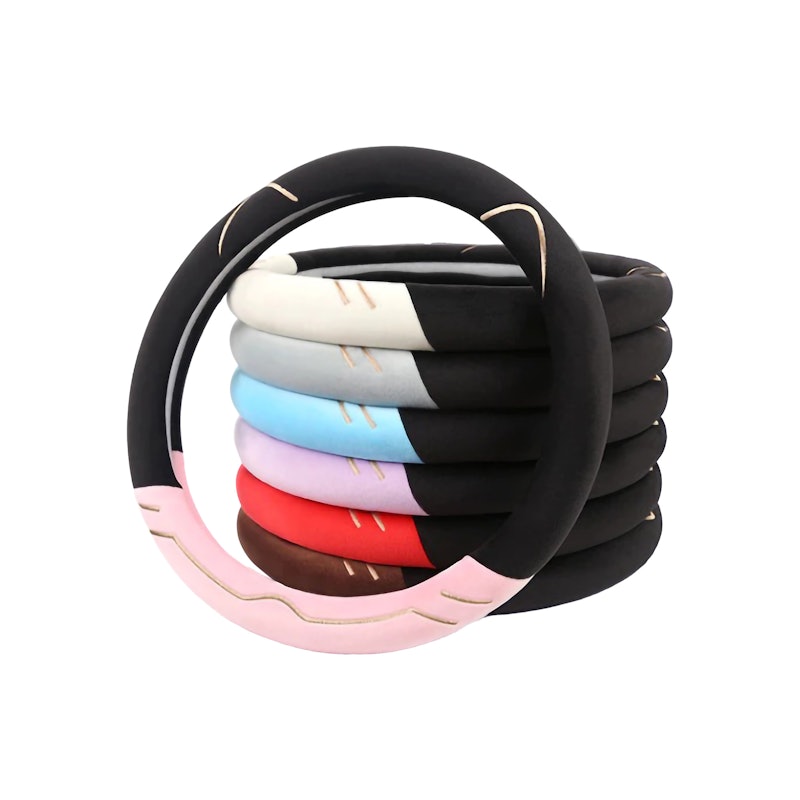 Sarung Setir Mobil Universal Premium Motif Kucing 1
