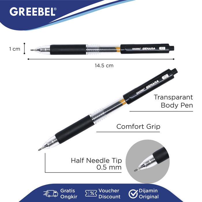 GREEBEL Gel Pen Genara GP-508