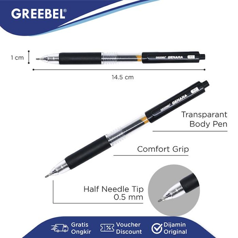 GREEBEL Gel Pen Genara 4