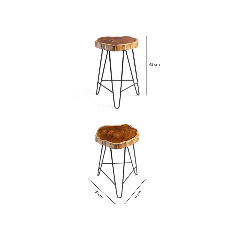 Isiruma Wurzle Stool