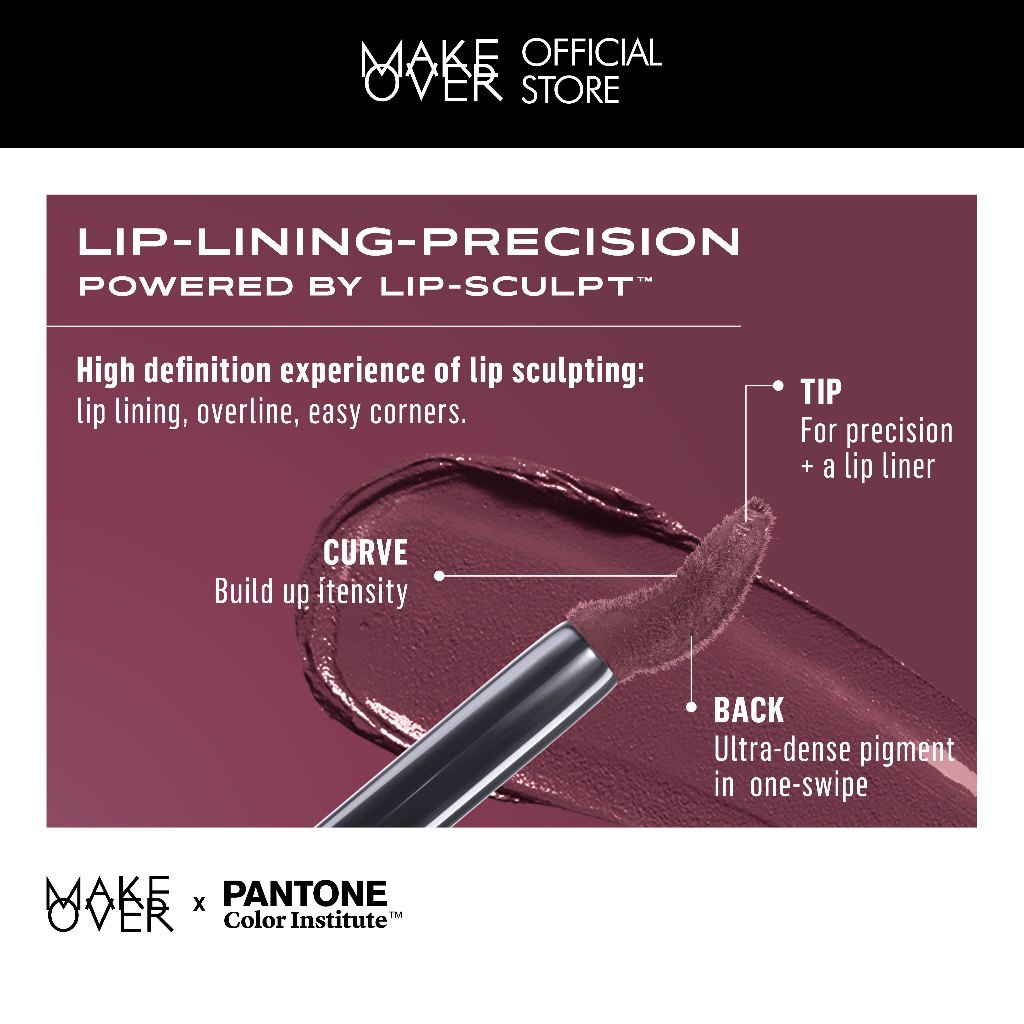 Paragon Technology and Innovation MAKE OVER Powerstay Transferproof Matte Lip Cream Authentic