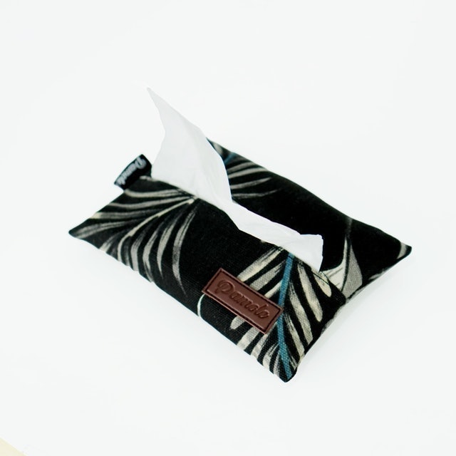 Tempat Tissue Bahan Kanvas Motif Lucu - Makie Series 3