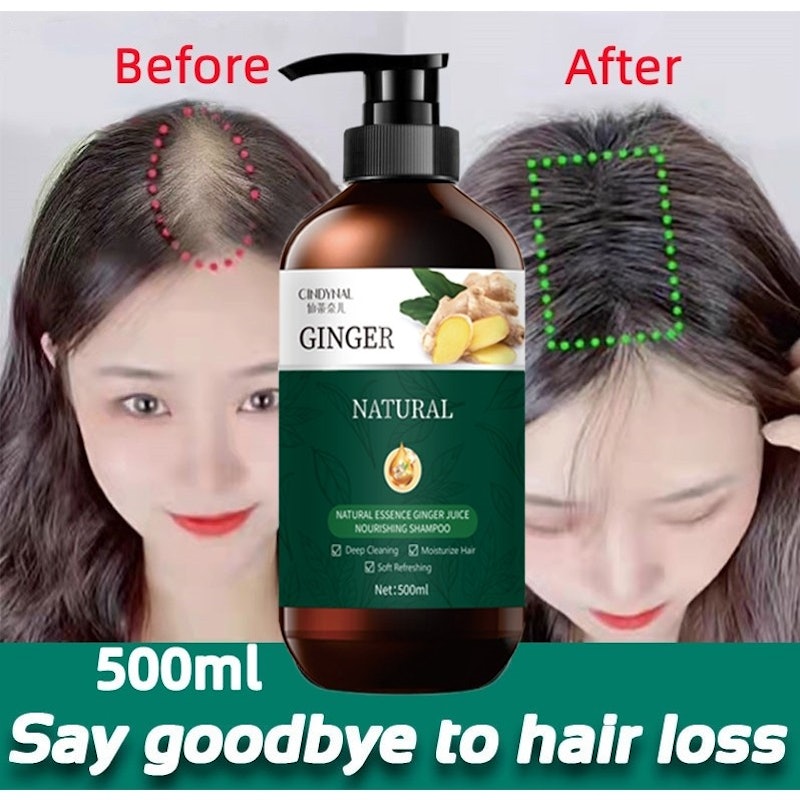 CINDYNAL Natural Essence Ginger Juice Nourishing Shampoo 3