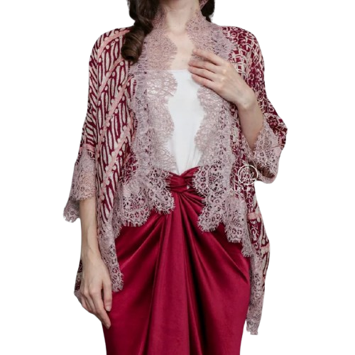 Aira Batik Cape Bolero 