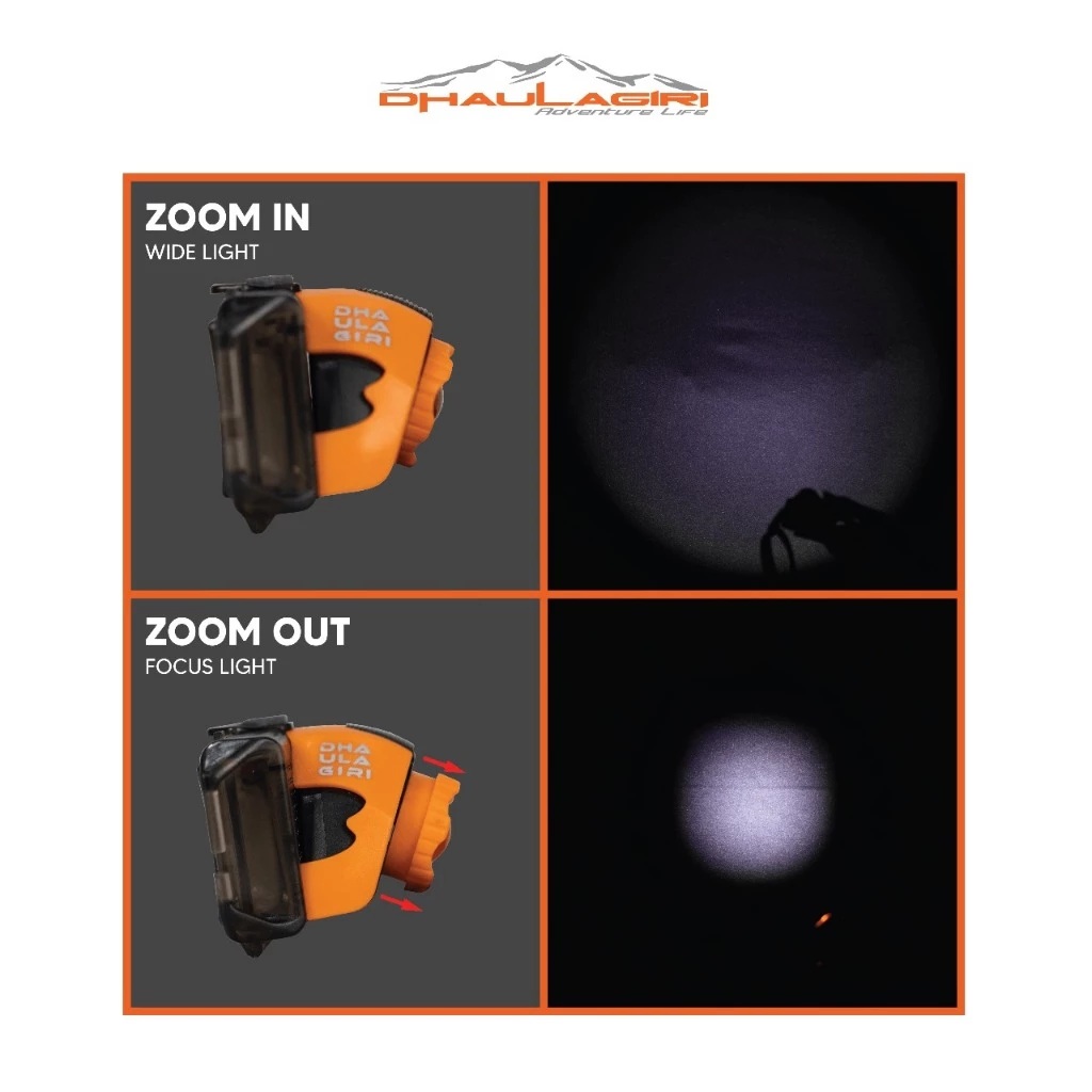 Dhaulagiri Indo Raya Dhaulagiri Rechargeable Head Lamp 617