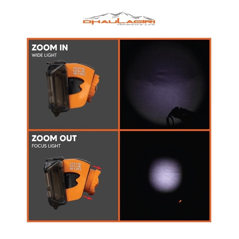 Dhaulagiri Rechargeable Head Lamp 3