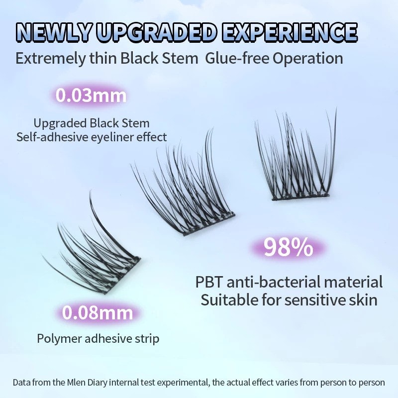 MLEN DIARY Glueless Falsies Sunflower 4