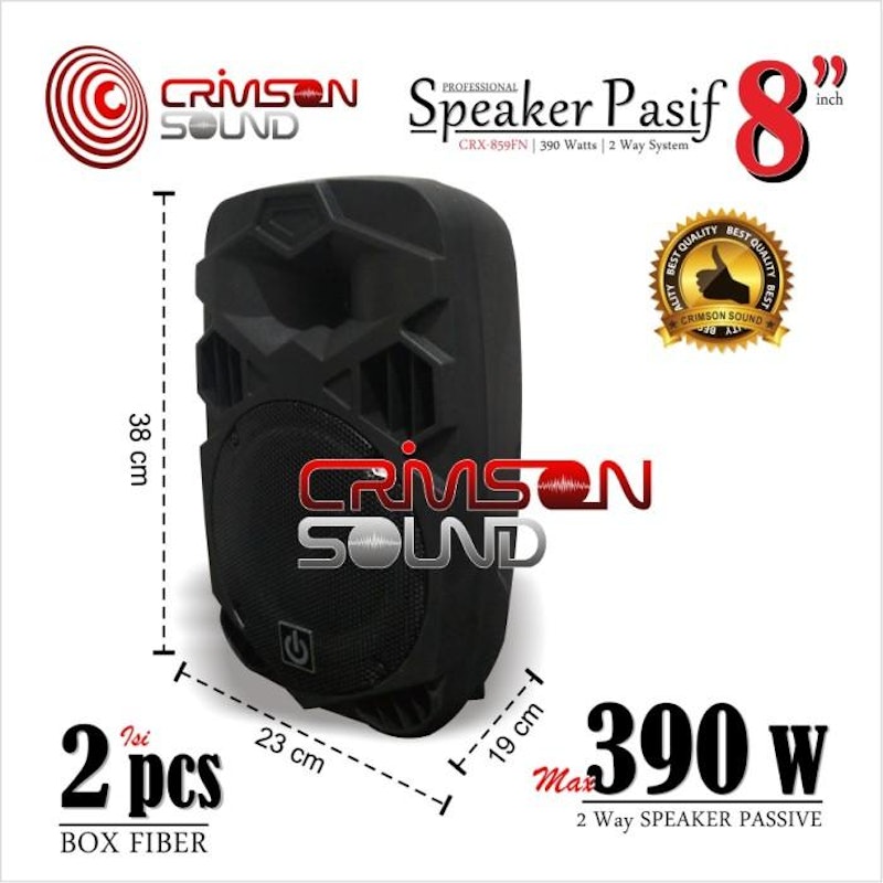 Crimson Speaker Pasif 4