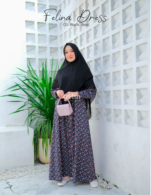 ATTIN Your Daily Syari  Felina Dress