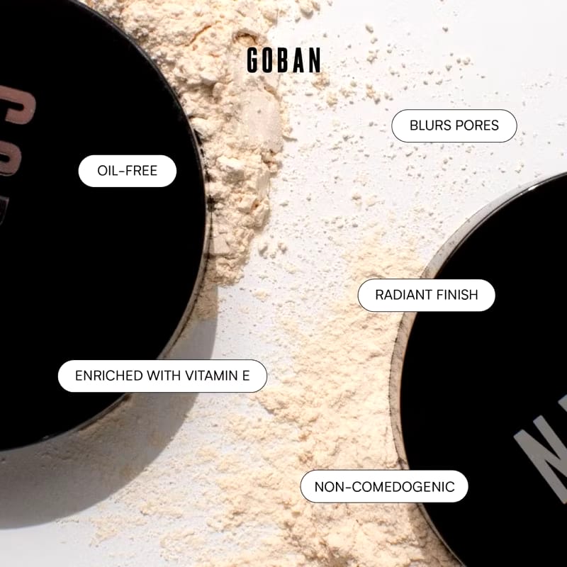 Goban Cosmetics GOBAN Translucent Setting Powder in Natural Glow