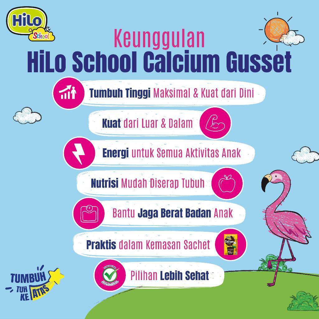 Nutrifood HiLo School Susu Cokelat