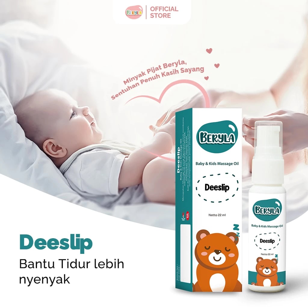  Beryla Baby and Kids Massage Oil (Deeslip) 