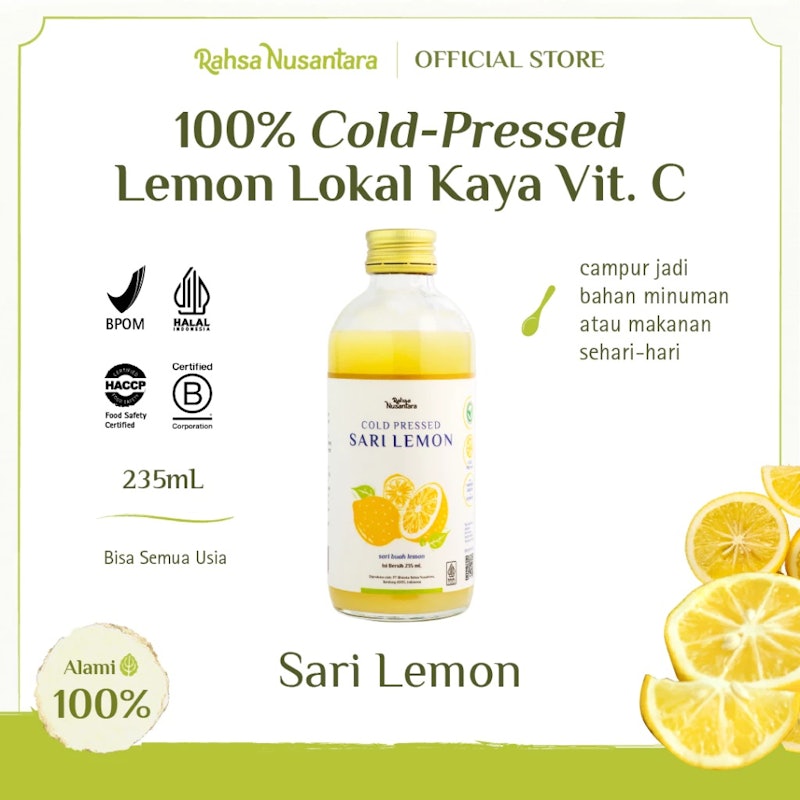 Rahsa Nusantara Cold Pressed Sari Lemon 5